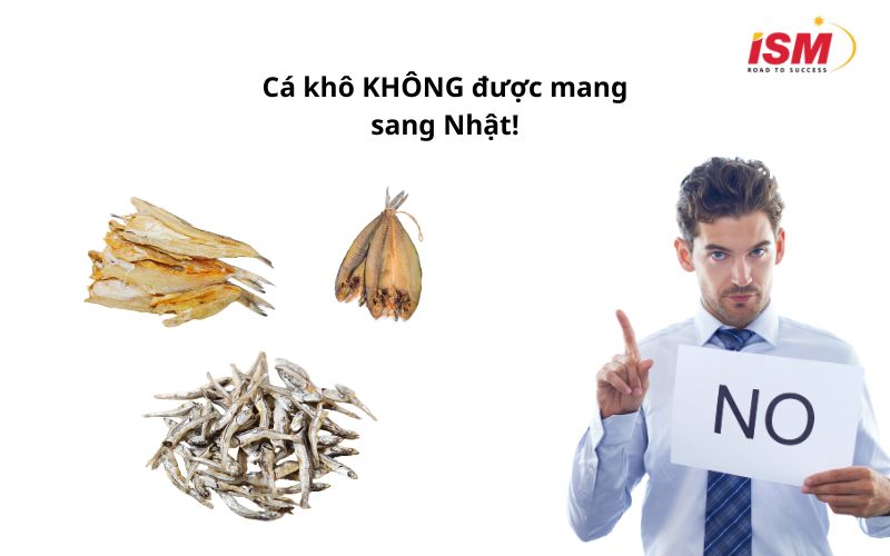 Cá khô không được mang sang Nhật